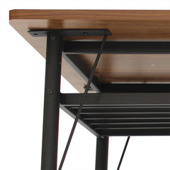 Levede Dining Table Storage Shelf 4-6 Seater 150cm-1954802997599014918