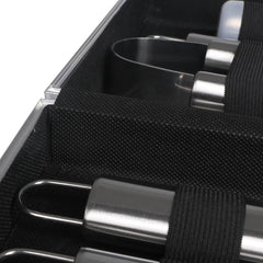 Moyasu 10Pcs BBQ Tool Set Stainless-1954802905647288325