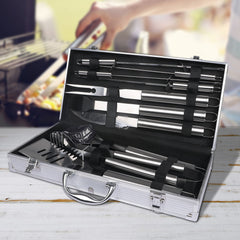 Moyasu 10Pcs BBQ Tool Set Stainless-1954802905647288326