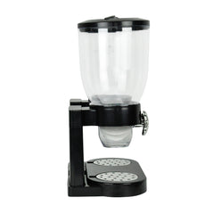 TOQUE Double Cereal Dispenser Dry Food Black-1954802892053549059