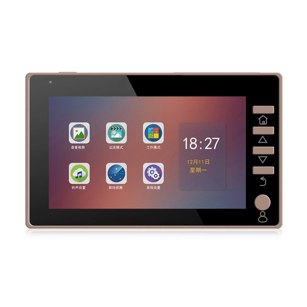 4.5 Screen Security Camera With Night Vision & Motion Detection - Tf Card Support-1915197779823693825