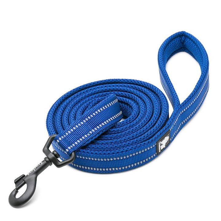 True Love Reflective Pet Leash 2m - Royal Blue, M-1962324899817197568