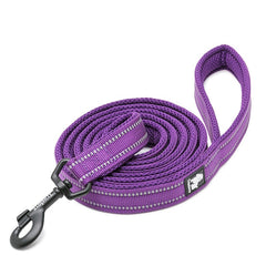 True Love Reflective Pet Leash 2m - Purple, S-1962324902300225537
