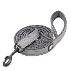 True Love Reflective Pet Leash 2m - Grey, XS-1962324900152741889