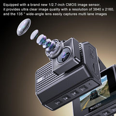 4K Dual Dash Cam For Driving - Km15-1915197585736470532