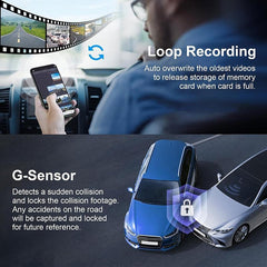4K Dual Dash Cam For Driving - Km15-1915197585736470536