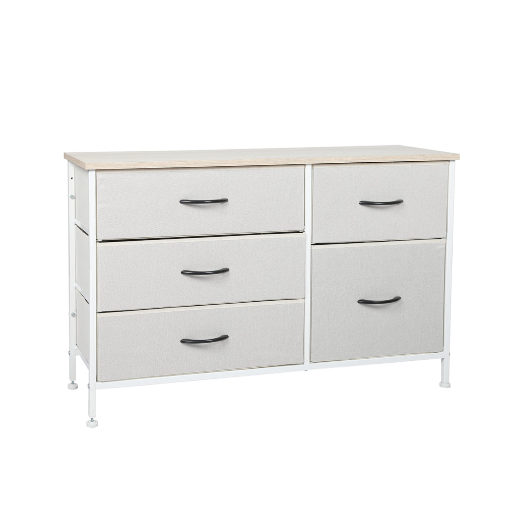 Levede Storage Cabinet Tower Chest of Beige-1954802991626326016