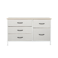 Levede Storage Cabinet Tower Chest of Beige-1954802991626326017