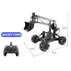 Alloy Remote Control Excavator For Engineering Projects-1915197845334528002