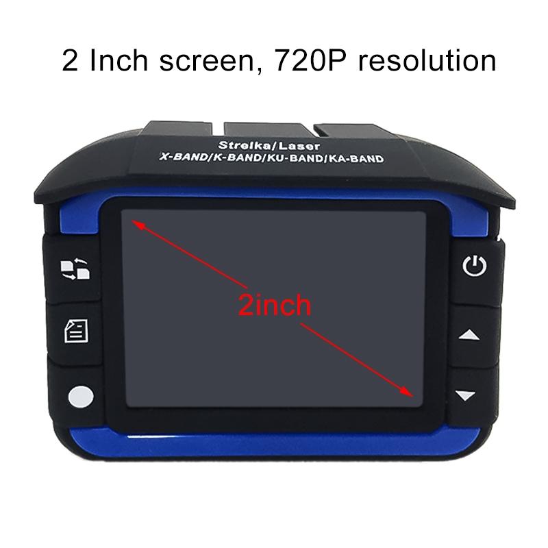 2.4 Video Camera Dvr & Radar Detector - Hd 720P-1915197560365125640