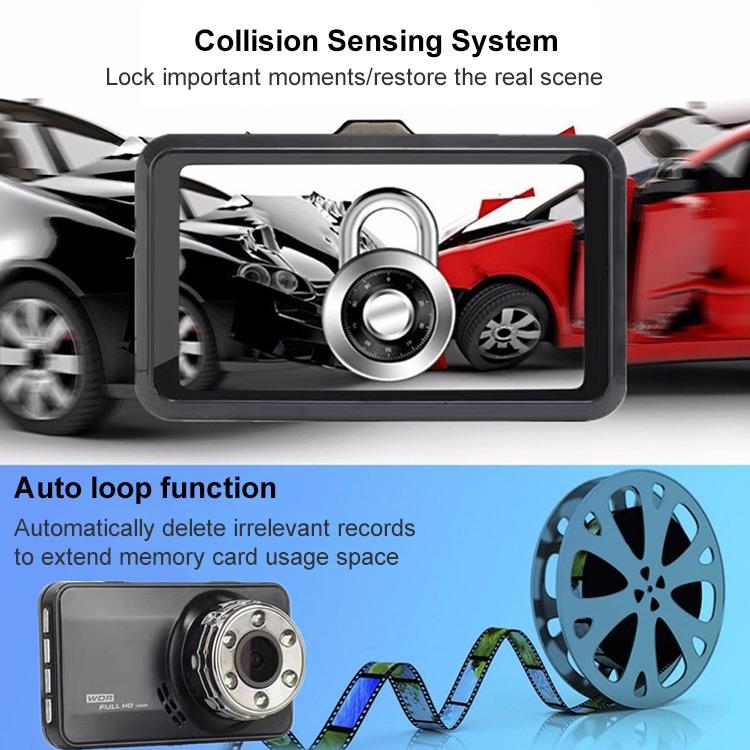 Hd Night Vision Car Dvr With Usb Hidden Recorder And Reversing Video Monitor-1915197937844097028