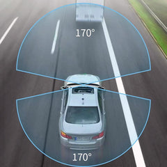 360-Degree Panoramic Dual-Lens Hd Driving Recorder With Wifi And Night Vision-1915197781270728709