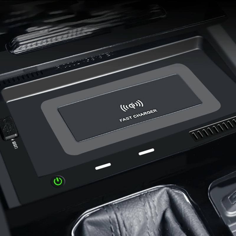 10W Wireless Car Charger For Volkswagen Teramont 2018-2020 - Qi Standard-1915197799218155525