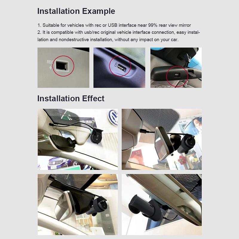 360 Degree Hidden Car Wifi Driving Recorder With Single Camera-1915198237585838085