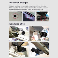 360 Degree Hidden Car Wifi Driving Recorder With Single Camera-1915198237585838085