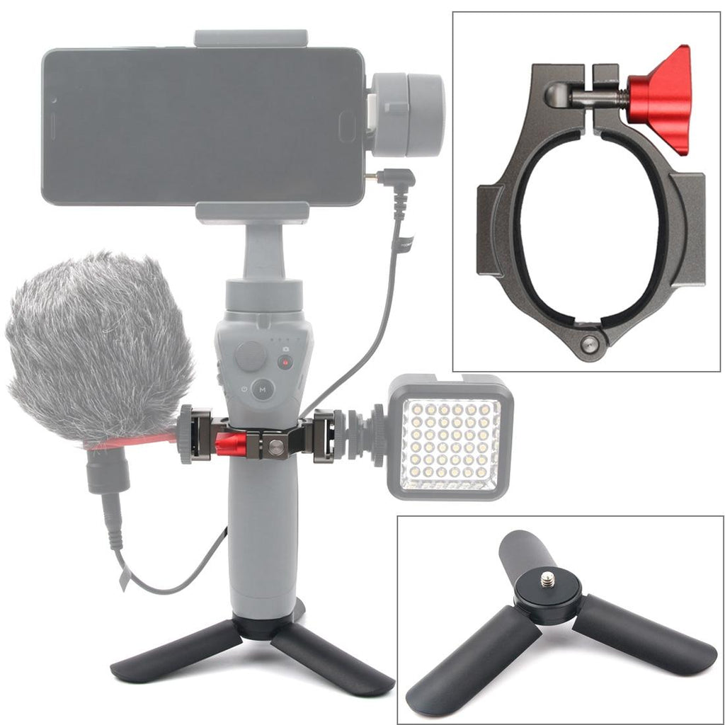 Compact Tripod Mount For Dji Mobile 2 With Flashlight Extension-1915197820533608448