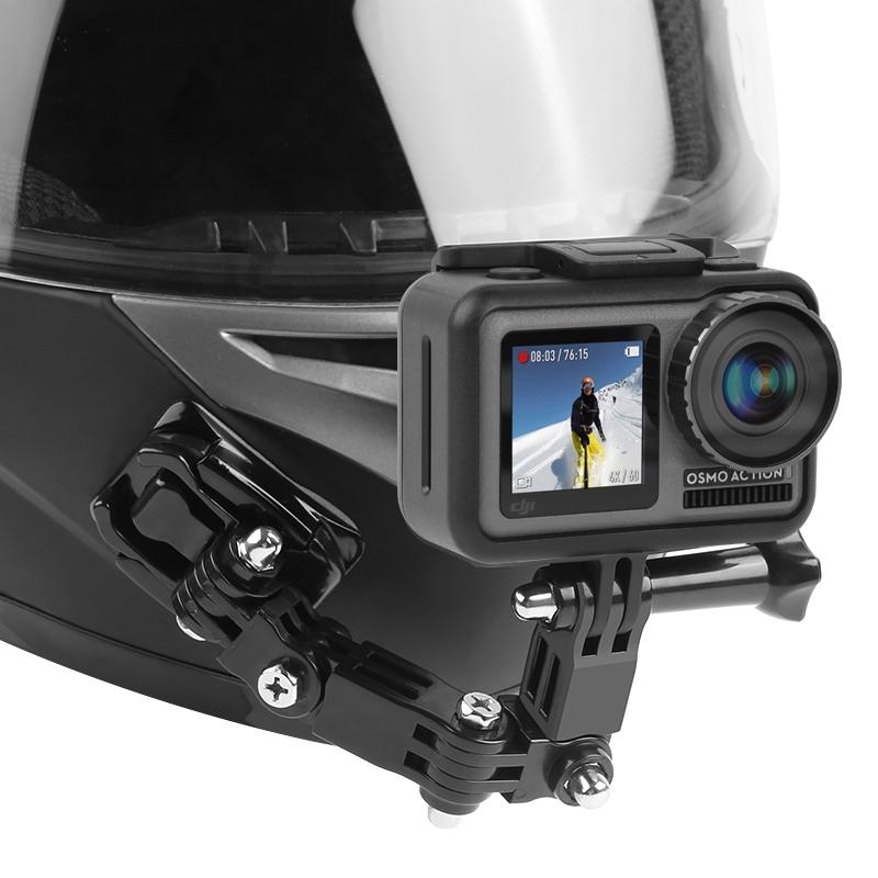 Multi-Joint Arm Mount Set For Cycling Helmets - Compatible With Dji Action Gopro And Other Action Cameras-1915197637083140096