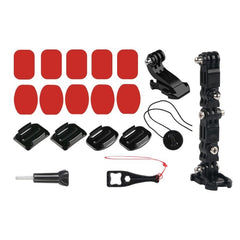 Multi-Joint Arm Mount Set For Cycling Helmets - Compatible With Dji Action Gopro And Other Action Cameras-1915197637083140097
