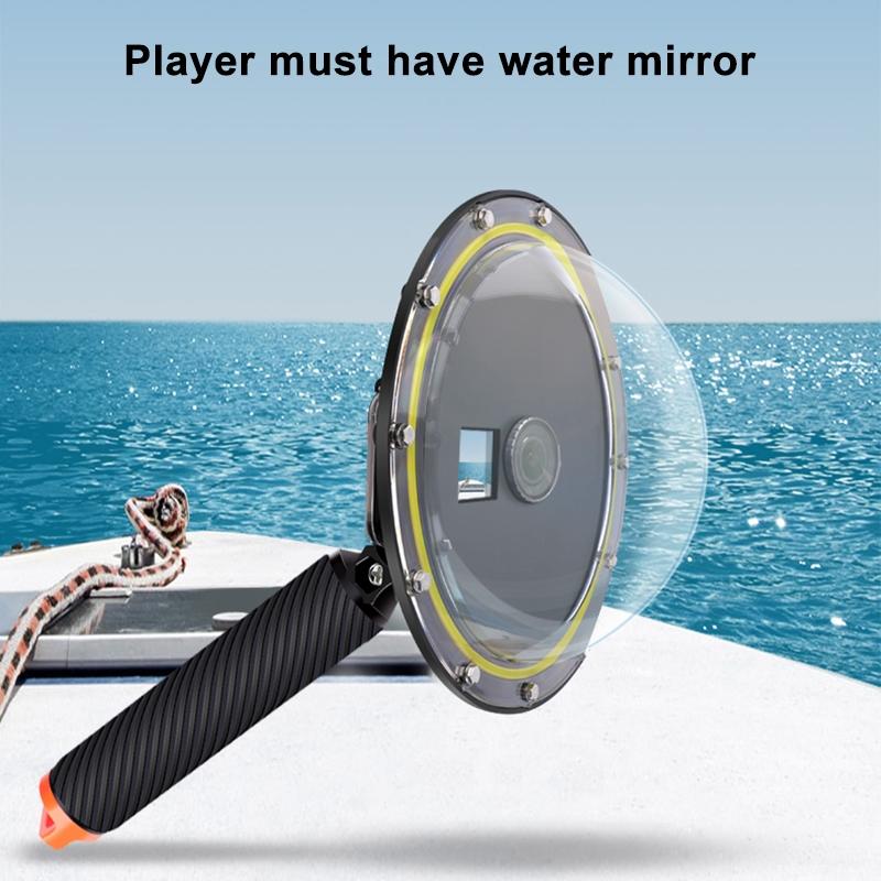 Underwater Dome Port For Dji Camera With Floating Grip-1915197754553012230
