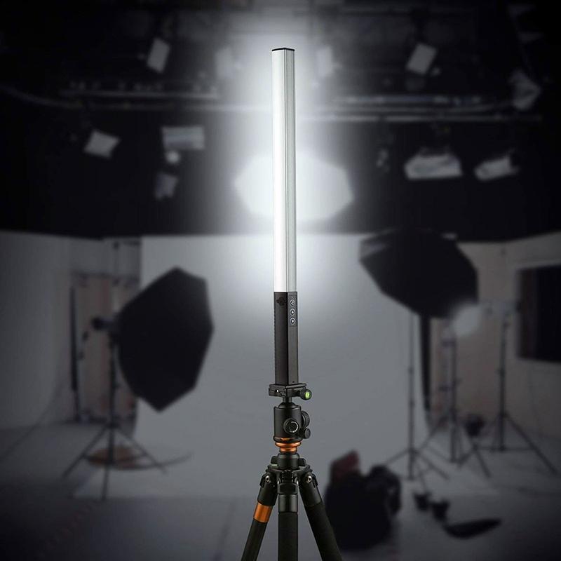 8-Colour Led Stick Video Light With Remote Control-1964932336835497988
