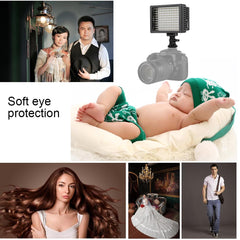 Portable Led Video Light For Dslr Cameras With 3 Filters-1915198125627281410