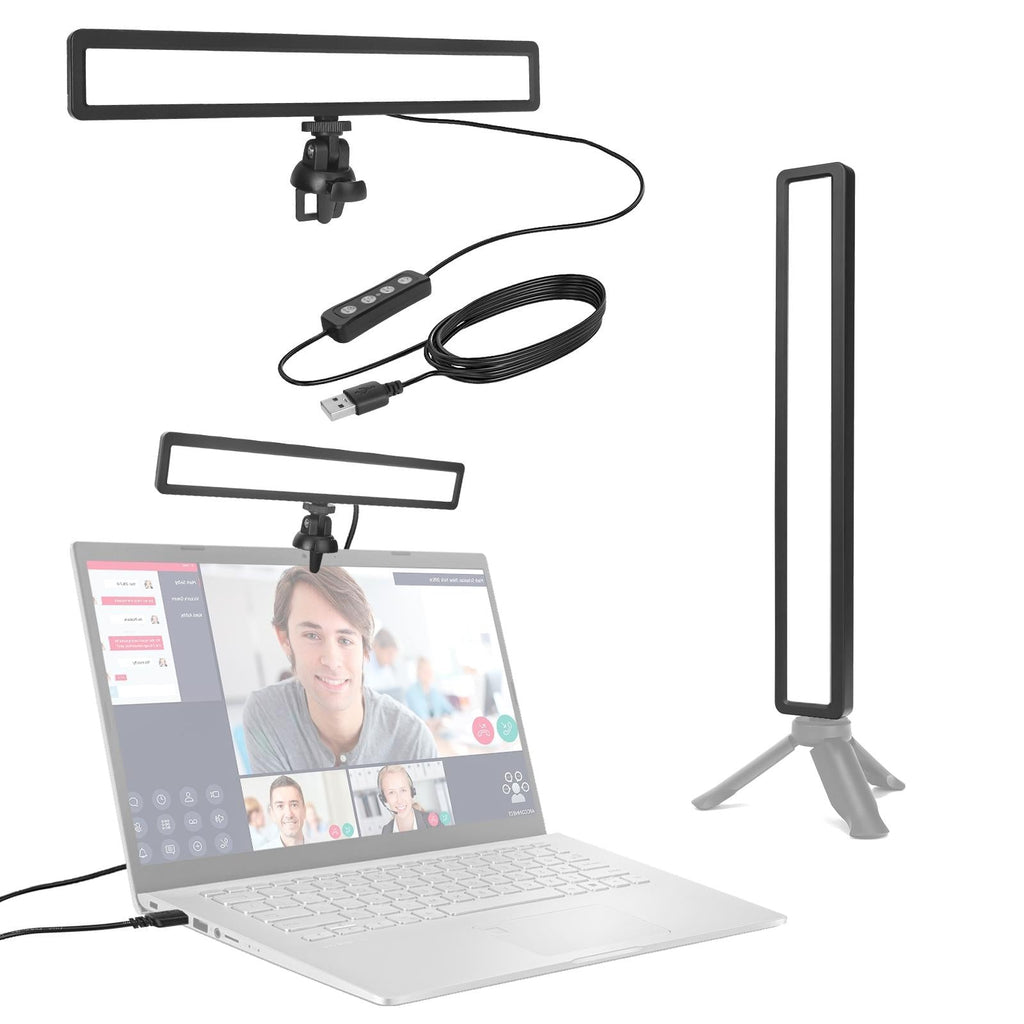 Portable Bi-Colour Led Video Light For Live Streaming And Conferences-1915197746059546631