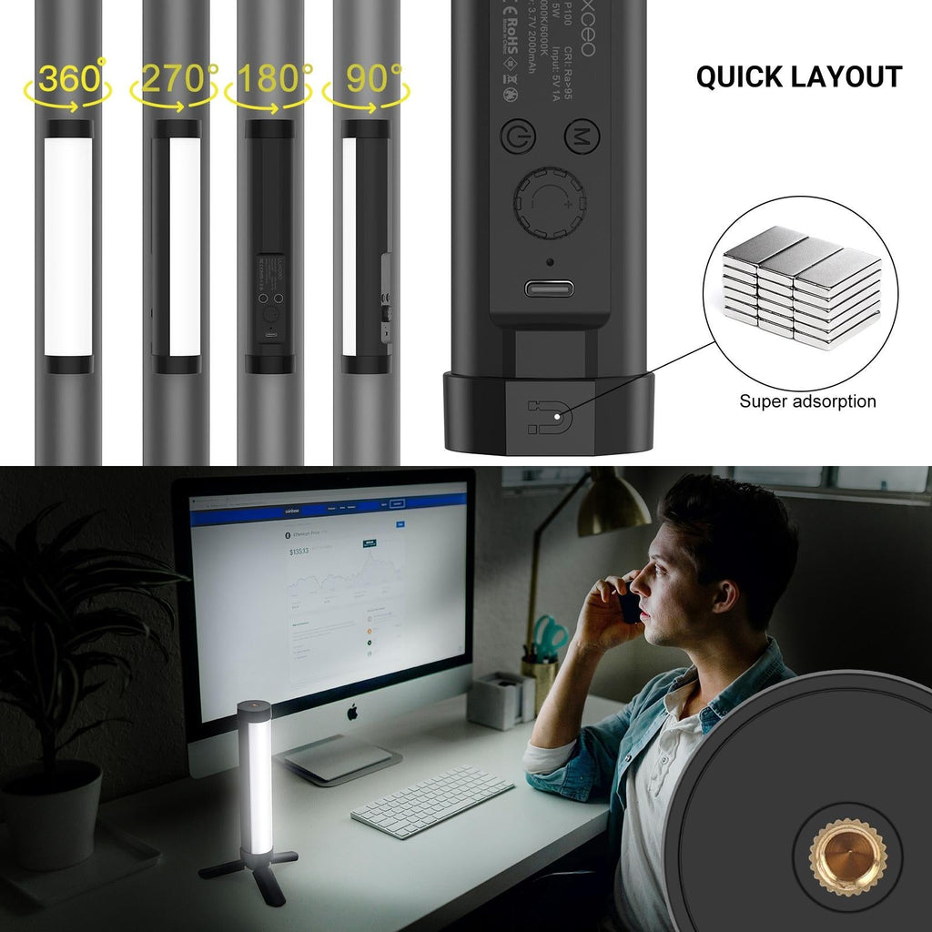 Handheld Rgb Light Stick With Remote Control-1964932268732583939