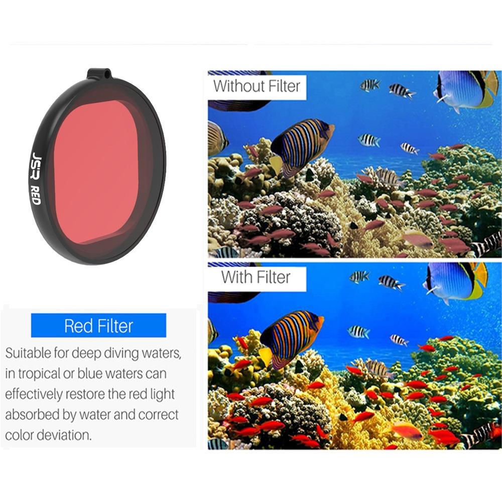 6-In-1 Round Diving Lens Filter For Gopro Hero8-1915197772517216260