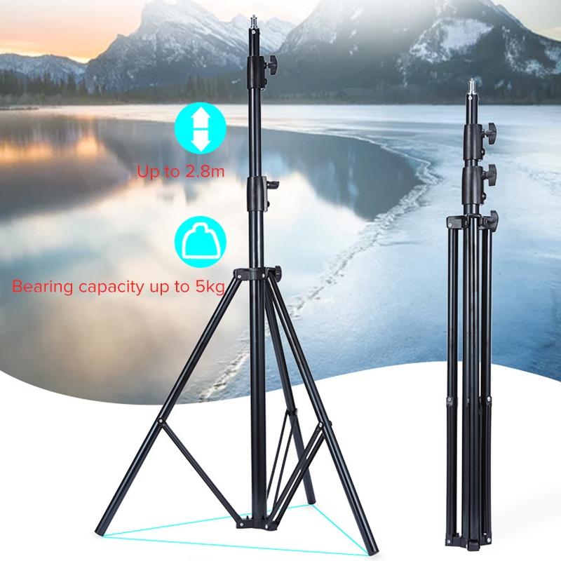 Professional Metal Lighting Stand For Studio Flash - 2.8M Height-1915198227964104709