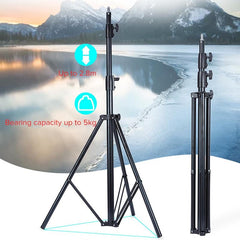 Professional Metal Lighting Stand For Studio Flash - 2.8M Height-1915198227964104709