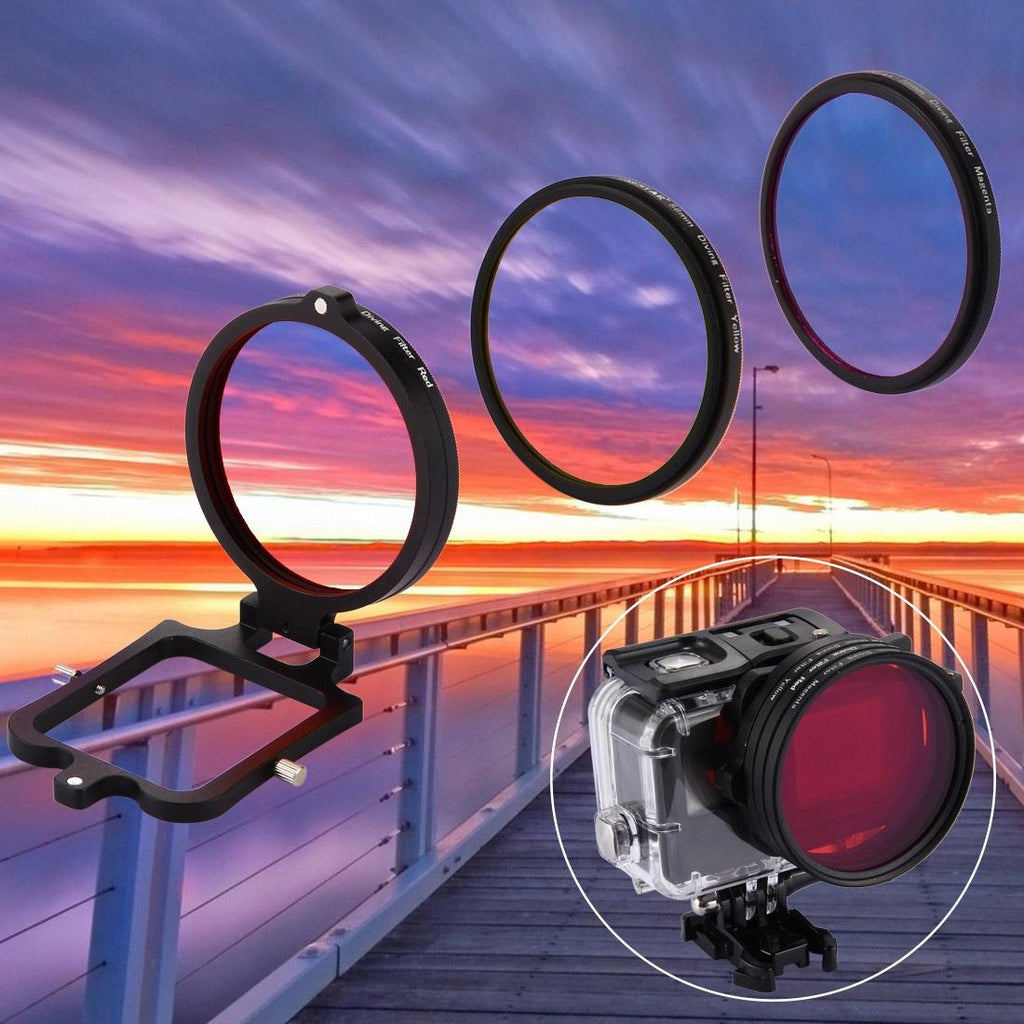 Underwater Lens Filter For Gopro Hero7 / 6 / 5 - 58Mm-1915197984774164480