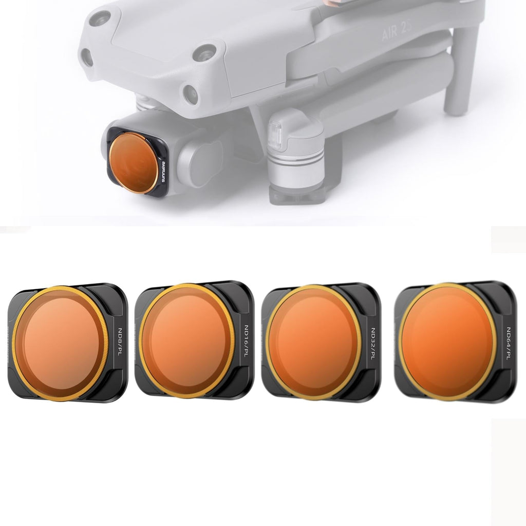 4-In-1 Nd Lens Filters For Dji Air 2S - Nd8Pl Nd16Pl Nd32Pl Nd64Pl-1915198413998264320
