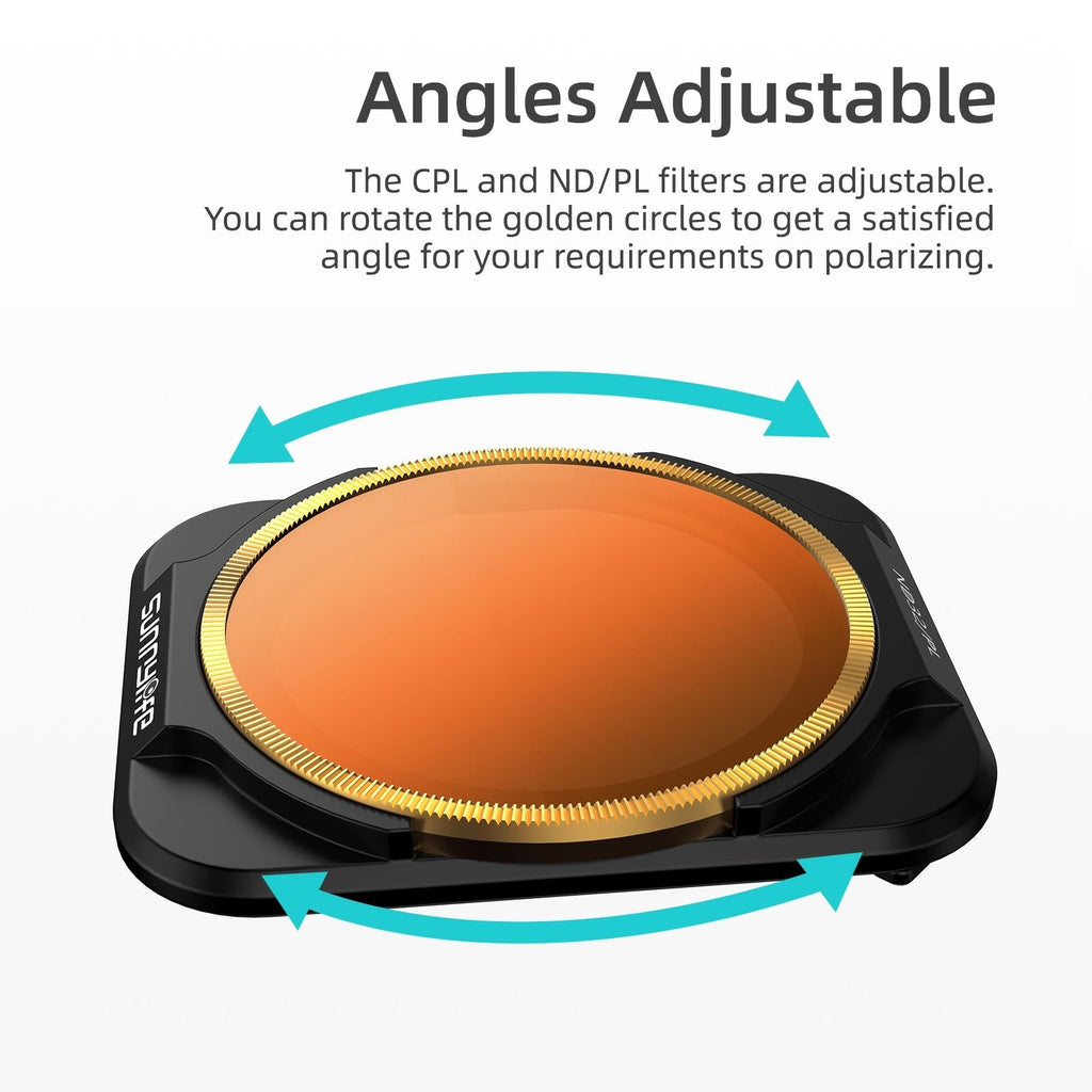 4-In-1 Nd Lens Filters For Dji Air 2S - Nd8Pl Nd16Pl Nd32Pl Nd64Pl-1915198413998264322
