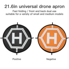 Foldable Landing Pad For Dji Mavic Mini / Air 2S / Fpv - 55Cm Round With Night Light-1915198233991319556