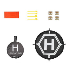 Foldable Landing Pad For Dji Mavic Mini / Air 2S / Fpv - 55Cm Round With Night Light-1915198233991319560