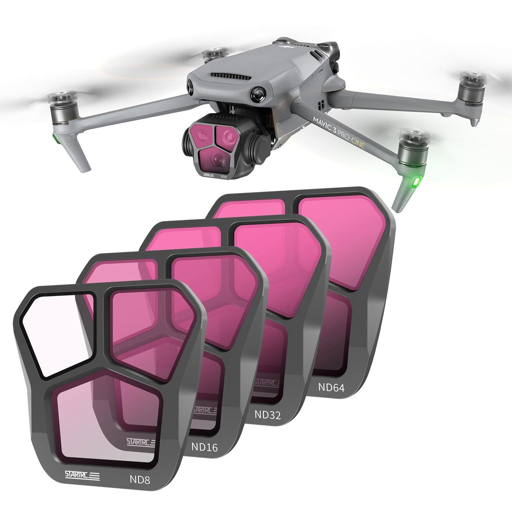 Professional Lens Filters For Dji Mavic 3 Pro - Nd8 Nd16 Nd32 Nd64-1915197539439742982