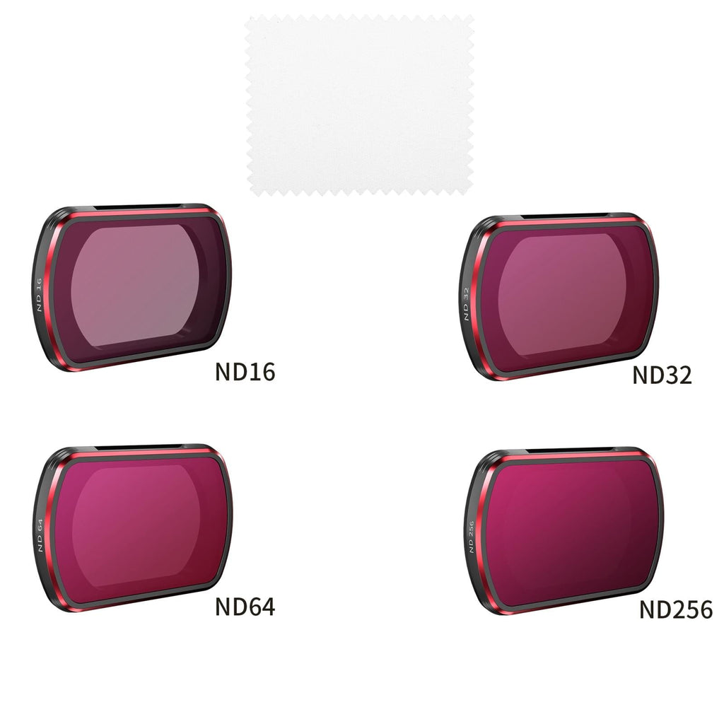 Complete Lens Filter Set For Dji Pocket 3 - Nd16 Nd32 Nd64 Nd256-1915197595748274180