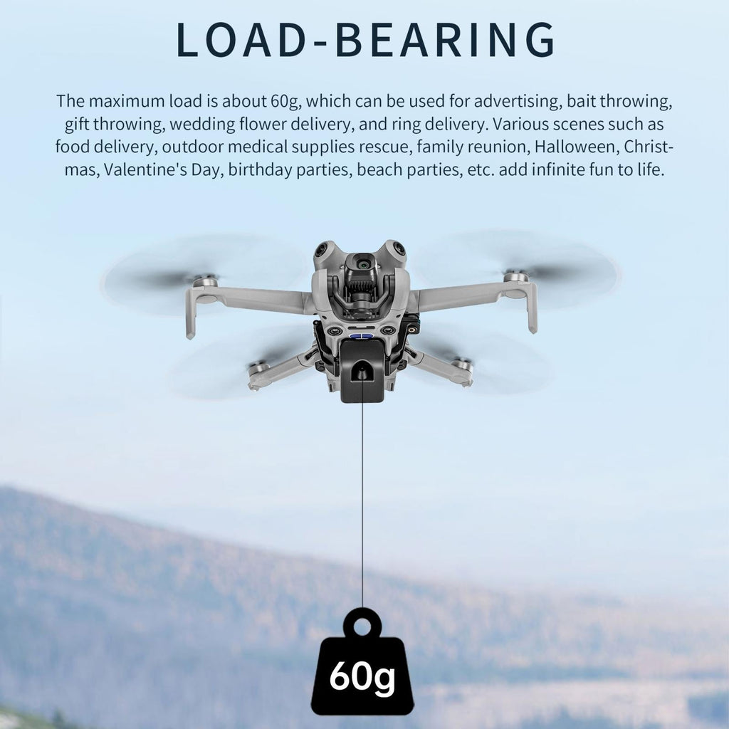 Parabolic Air Dropping System For Dji Mini 4 Pro - Led Light-1962691928160079875