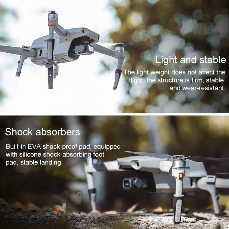 Portable Heightened Landing Gear For Dji Mavic Air 2 - Elevated Design-1915197714195419140