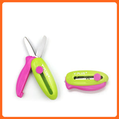YPlus Cuckoo Spring-Action pocket Scissors-1966287388607123457