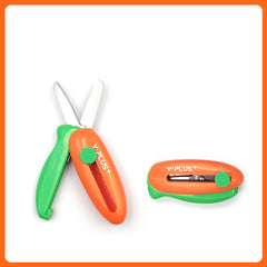 YPlus Cuckoo Spring-Action pocket Scissors-1966287388607123462