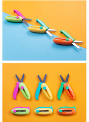 YPlus Cuckoo Spring-Action pocket Scissors-1966287388607123463