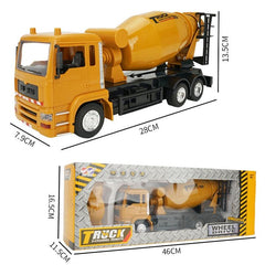 10-Ch Remote Control Mixer Truck - 2.4G Simulated Engineering Vehicle-1915197948124336134
