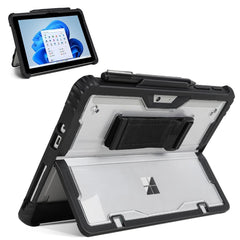 Acrylic Hand Strap Laptop Case For Microsoft Surface Go 1 / 2 / 3 - Transparent-1915197968735145991