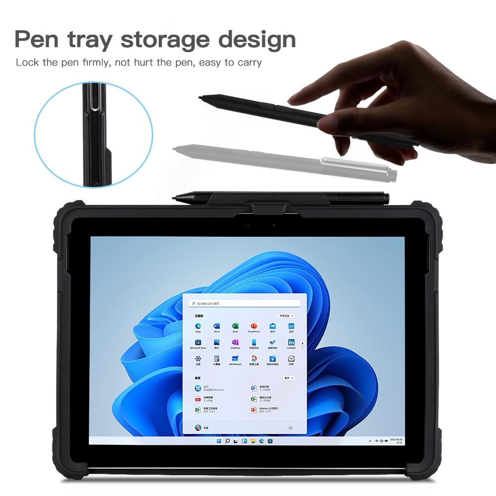 Transparent Acrylic Hand Shoulder Strap Case For Microsoft Surface Pro 8-1915198300852719621