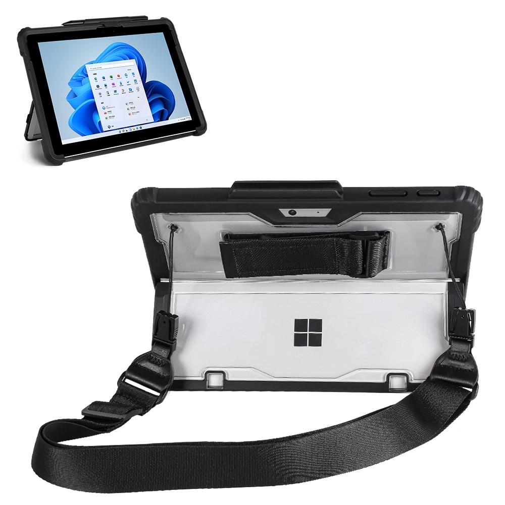 Acrylic Transparent Laptop Case With Hand Shoulder Strap For Microsoft Surface Pro 4-7-1915198120162103296
