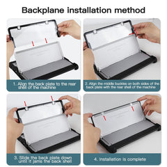 Acrylic Transparent Laptop Case With Hand Shoulder Strap For Microsoft Surface Pro 4-7-1915198120162103302