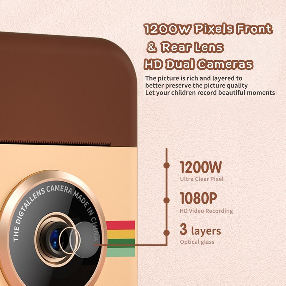 Children Instant Camera With 2.4 Hd Screen & 32Gb Memory Card - Cp08-1915197695048421379