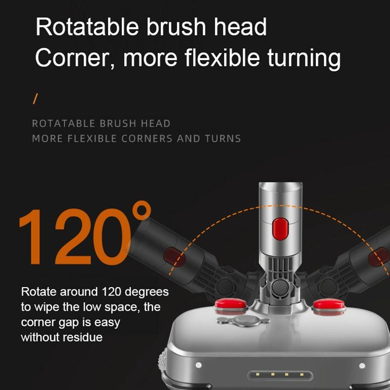 Electric Wet & Dry Mopping Head With Water Tank For Dyson V7 / V8 / V10 / V11-1915198116387229702