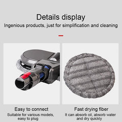 Electric Mop Cleaning Head With Water Tank For Dyson V7 / V8 / V10 / V11 Vacuum Cleaner-1915198115355430915